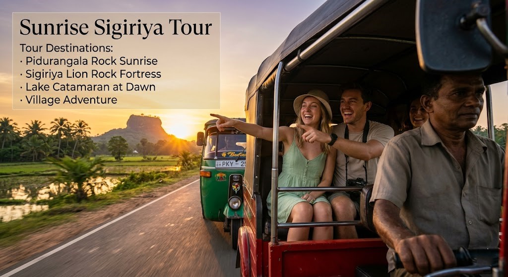 Sunrise Sigiriya Tour